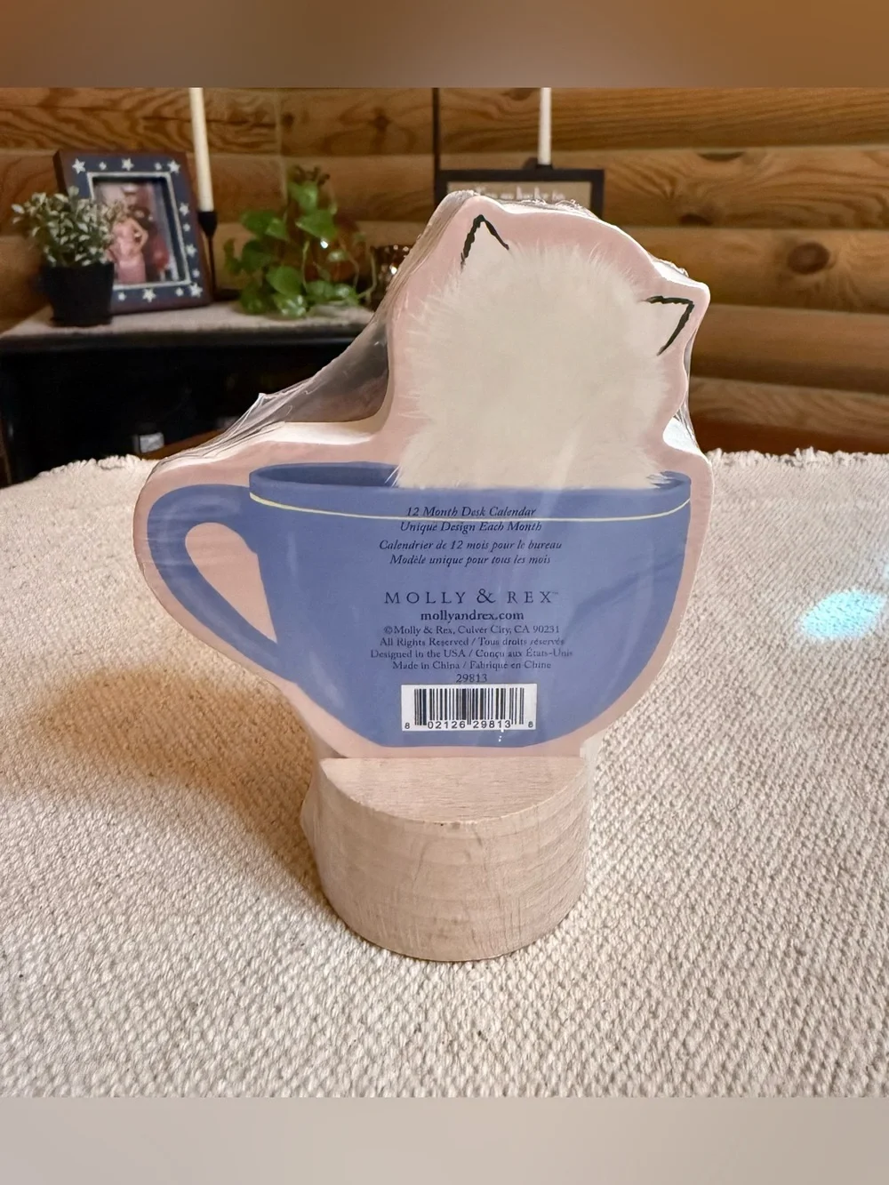 TEACUP KITTEN 2026-2027 Desktop Calendar